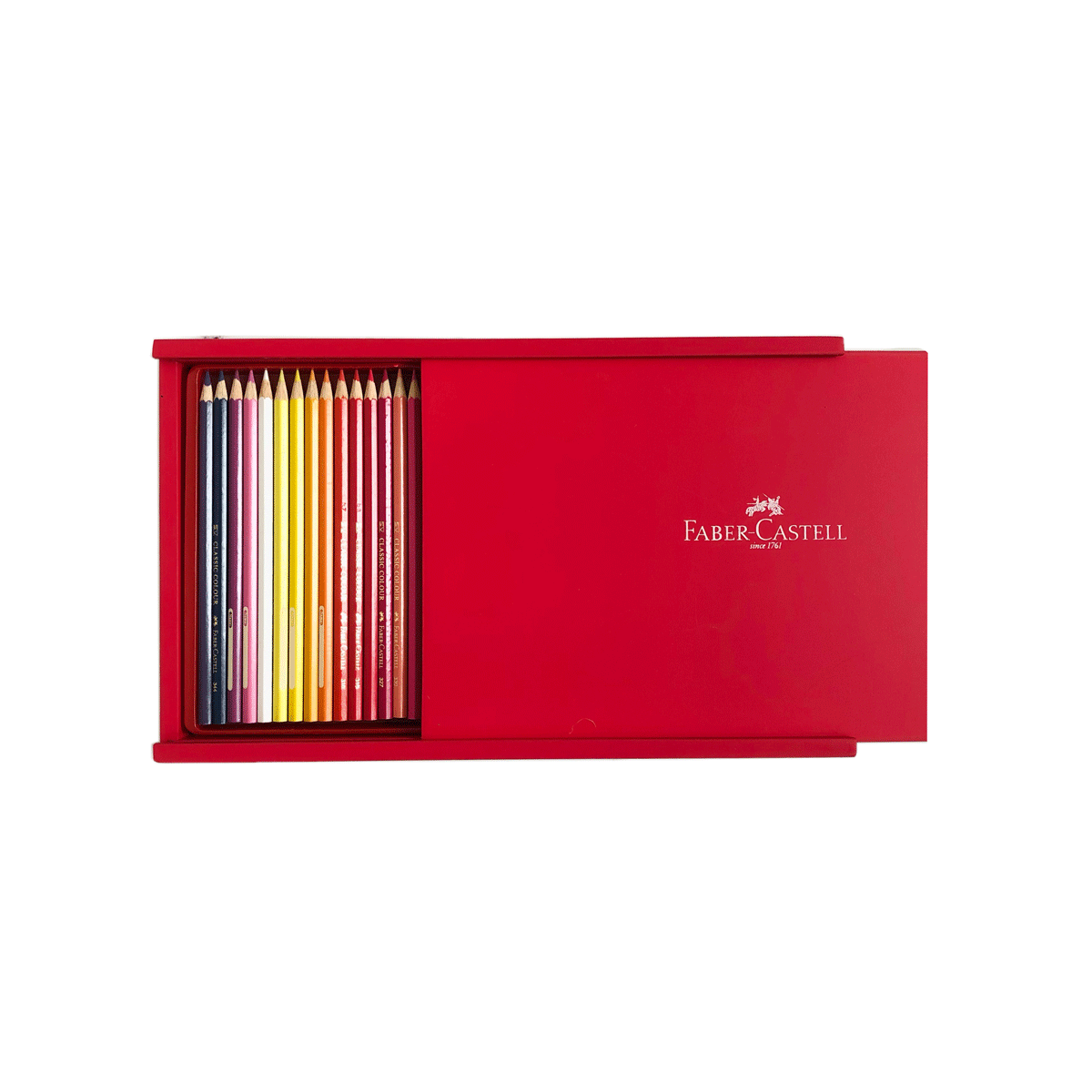  مداد رنگی 36 رنگ جعبه چوبی با 5 رنگ متالیک و تراش فابر 