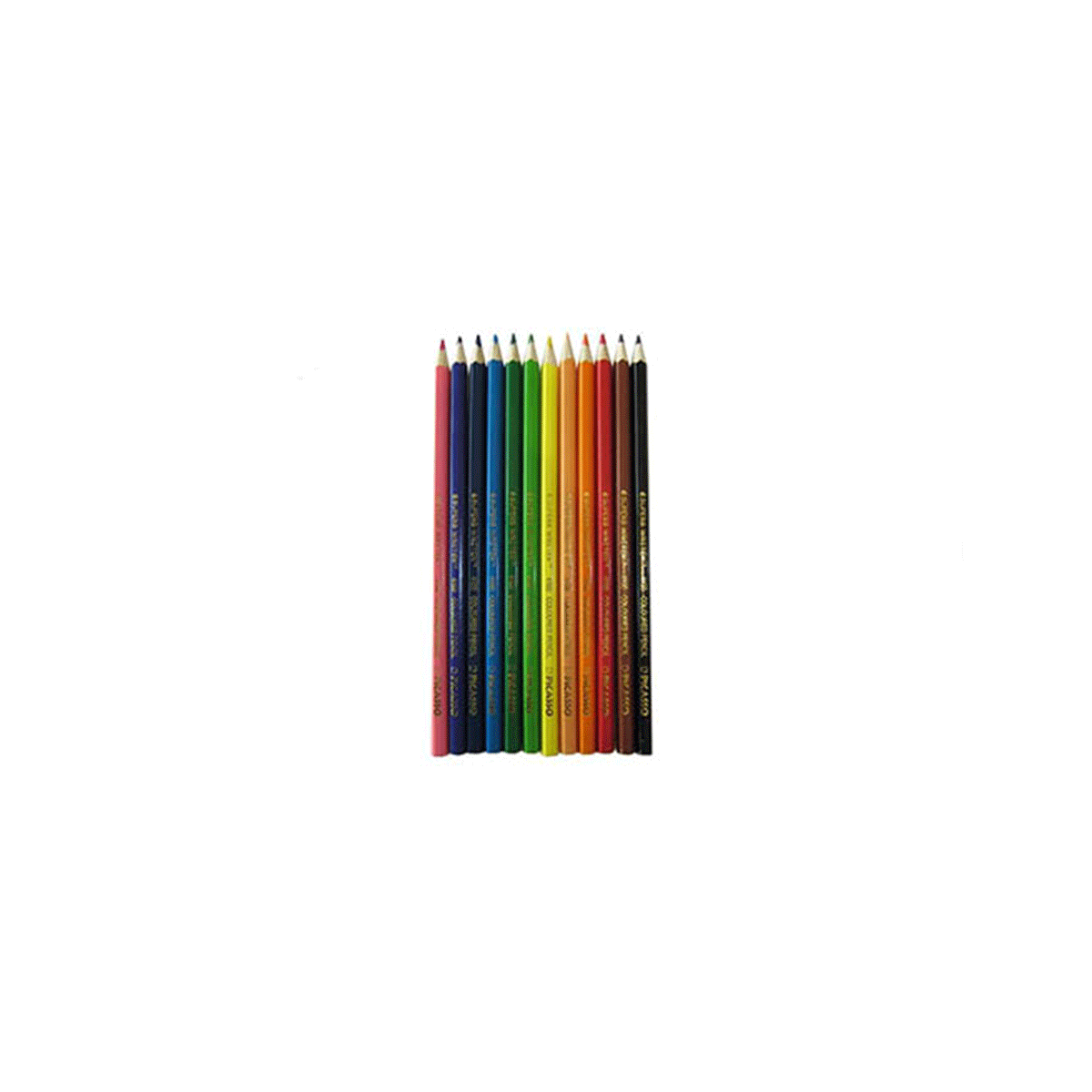 مداد رنگی 12 رنگ مقوایی پیکاسو