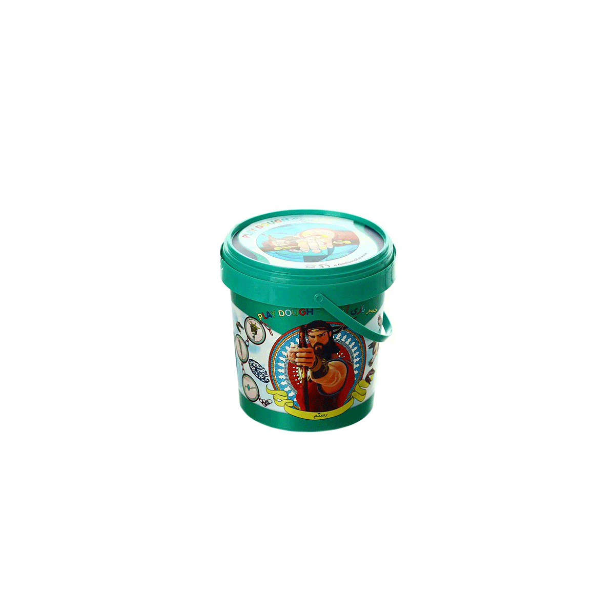 خمیر بازی سطلی 15 رنگ 1056 / آریا