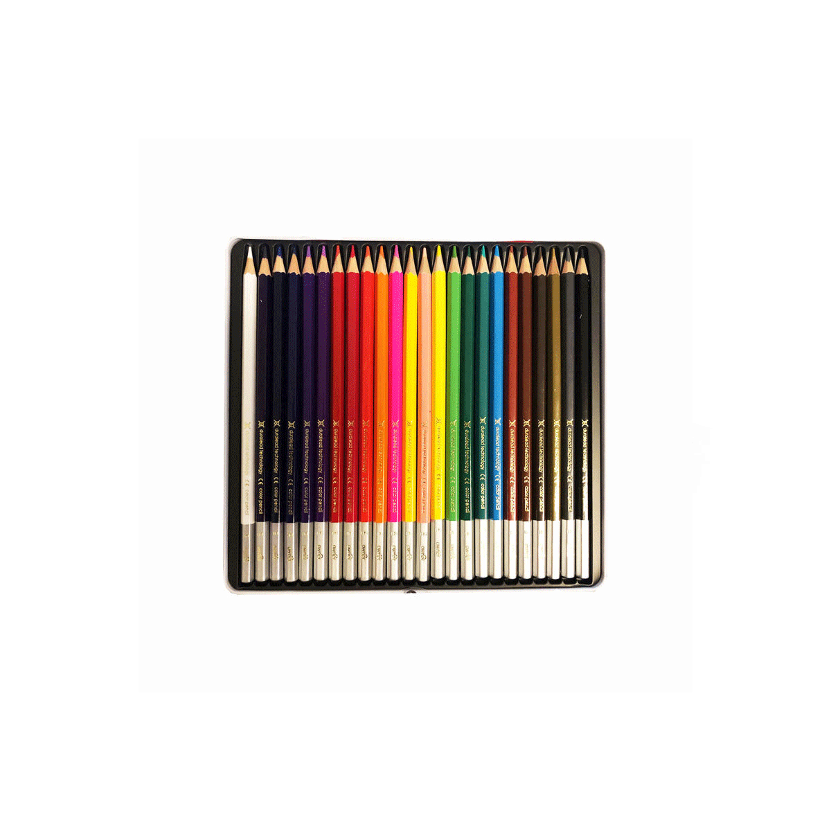 مداد رنگی 24 فلزی تخت / اونر