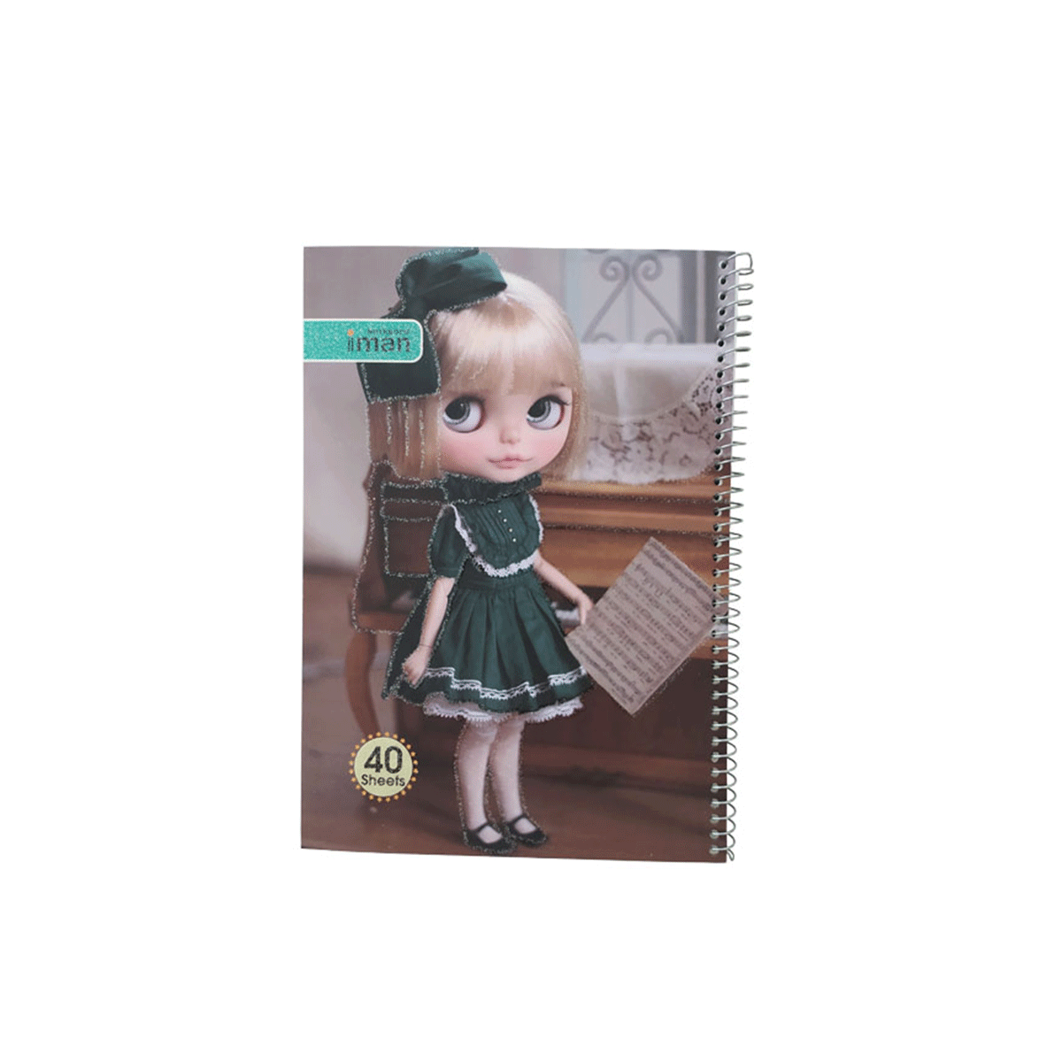 دفتر 40 برگ عروسکی / ایمان