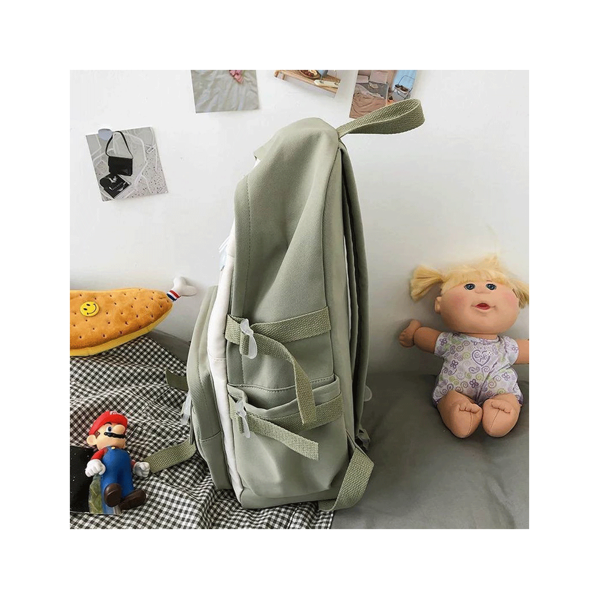 کوله پشتی اورجینال KEKEMIBAG رنگ مشکی