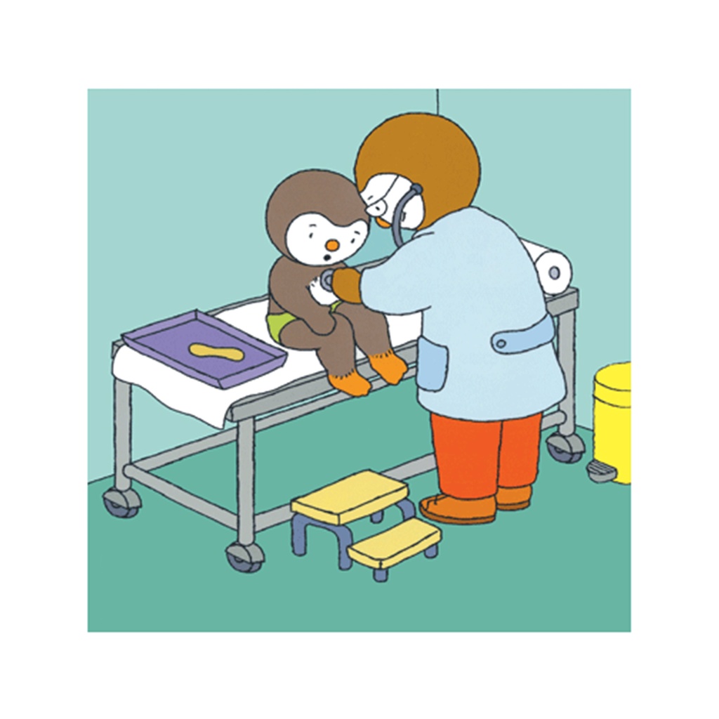 کتاب چوپی: من می روم دکتر / پرتقال