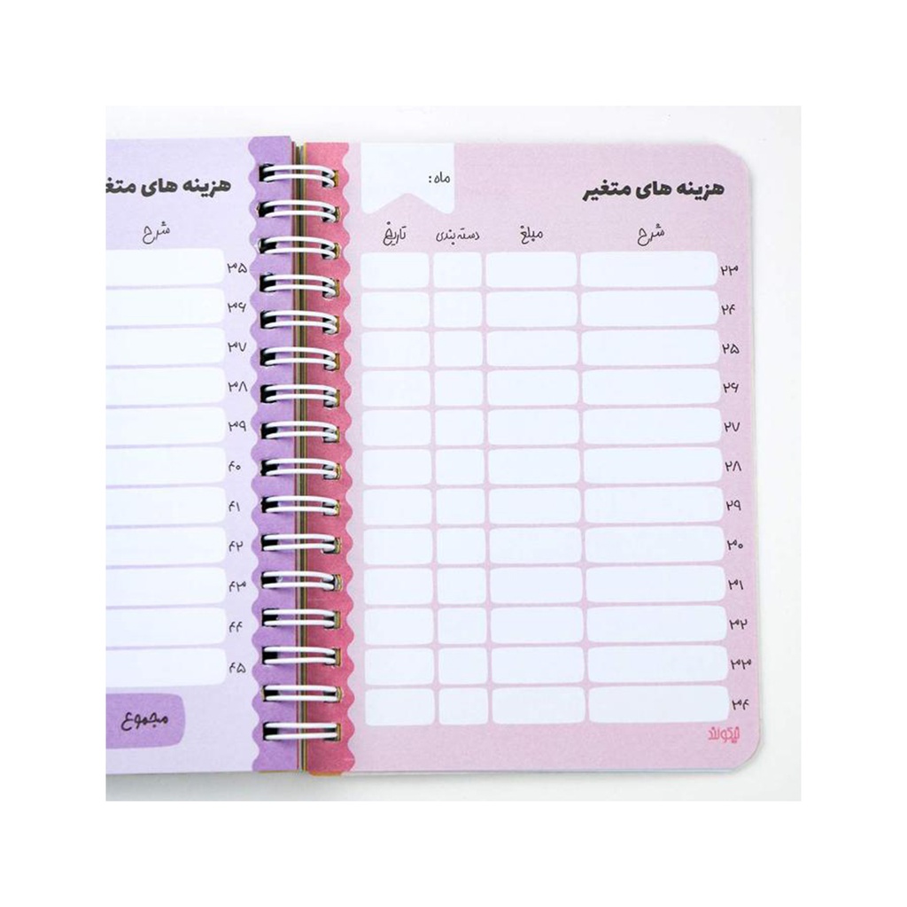 کیف پول جادویی من نیکولند طرح دختر بابونه