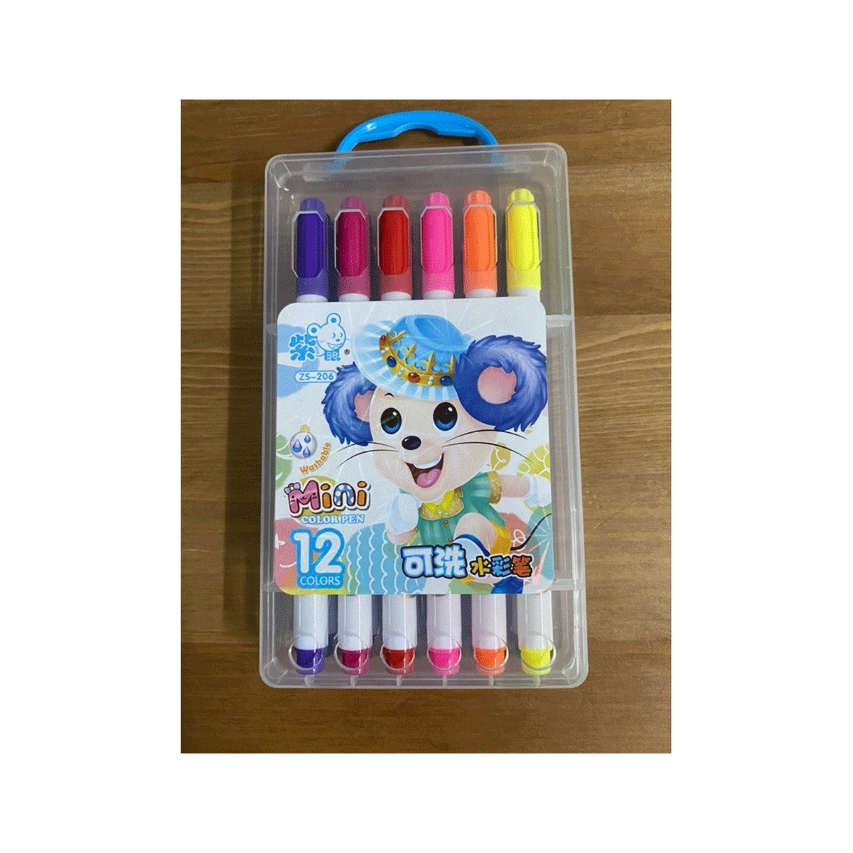 ماژیک نقاشی 12 رنگ مدل mini color pen کد zs-206