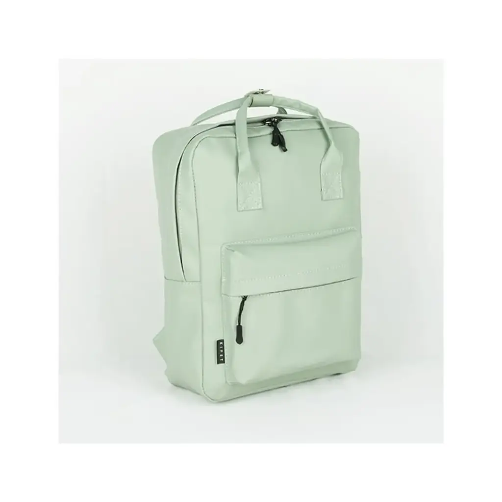 کوله پشتی چرمی مینیمال سبز / کیفت