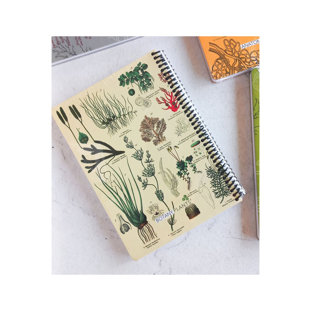 دفتر 100 برگ دات نوت طرح گیاهان