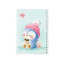 دفتر مشق 60 برگ نیکولند طرح پنگوئن حاشیه رنگی 