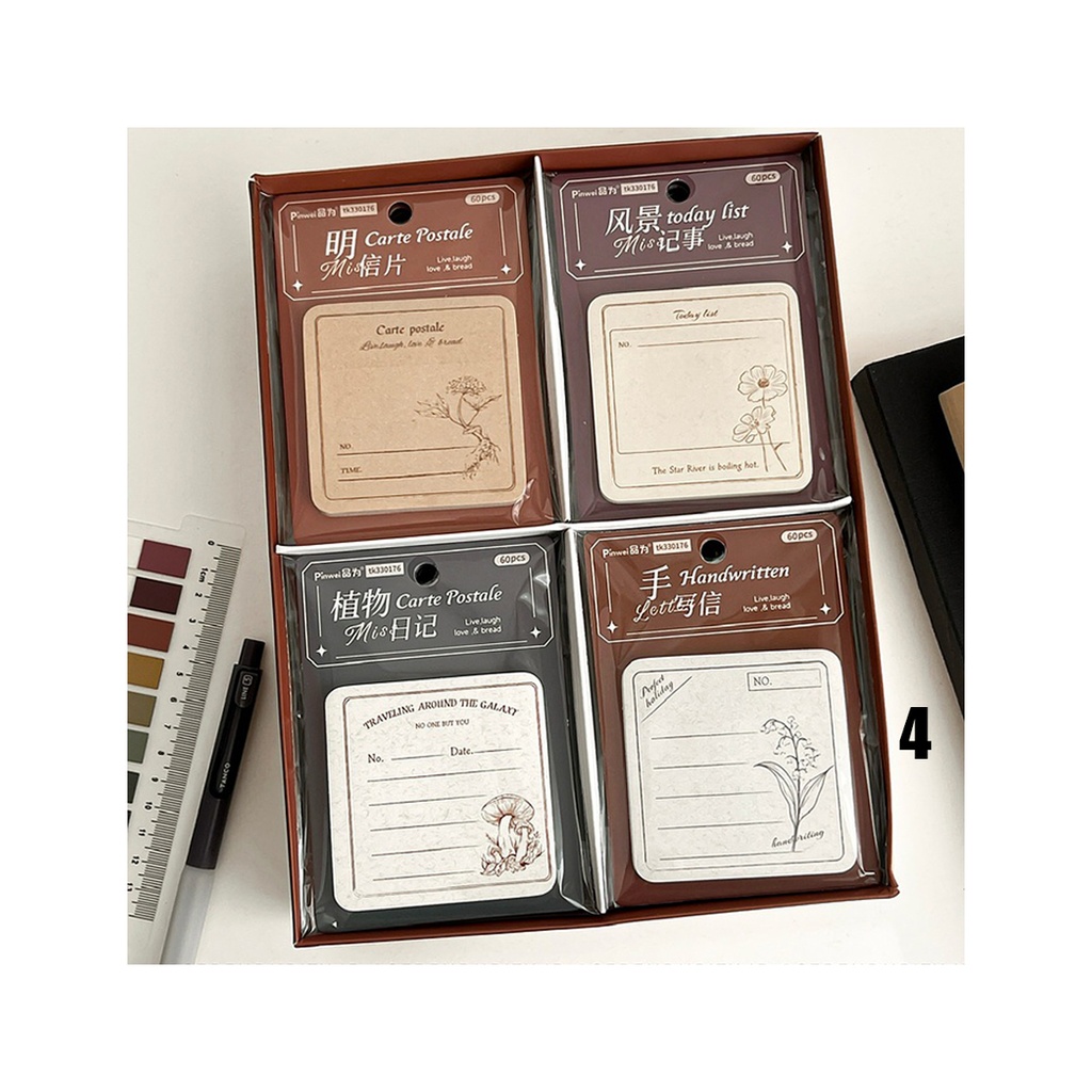 استیک نوت کلاسیک کرافت گل طرح 4