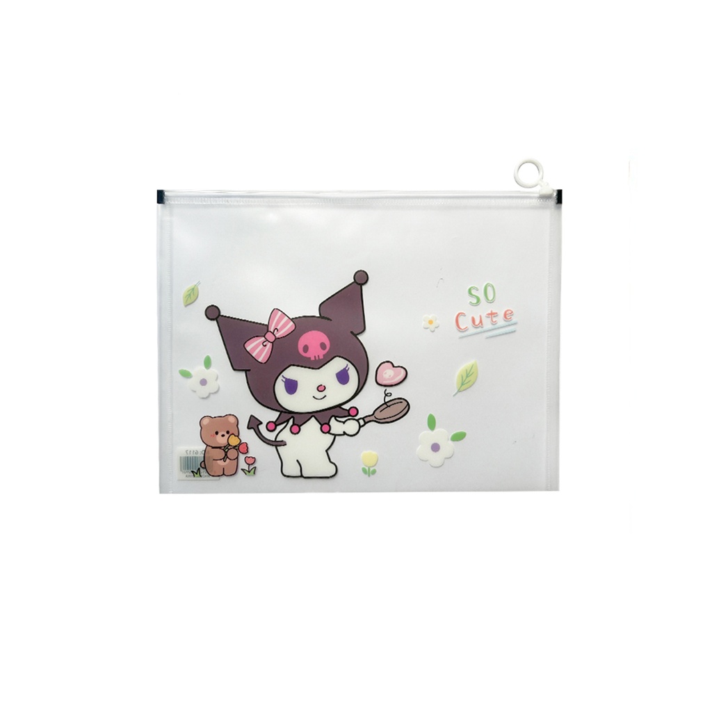 پوشه شفاف فانتزی آ4 کرومی so cute