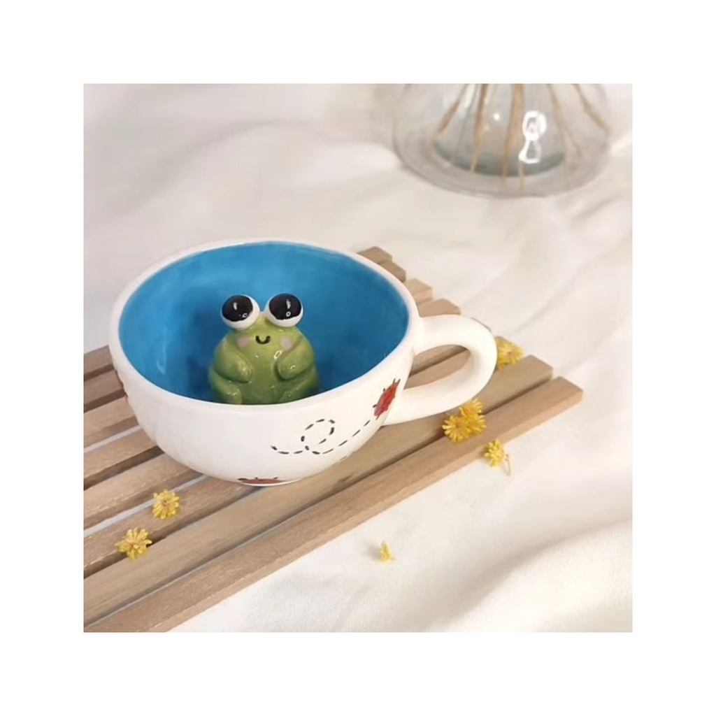 ماگ سورپرایزی قورباغه / ای آر