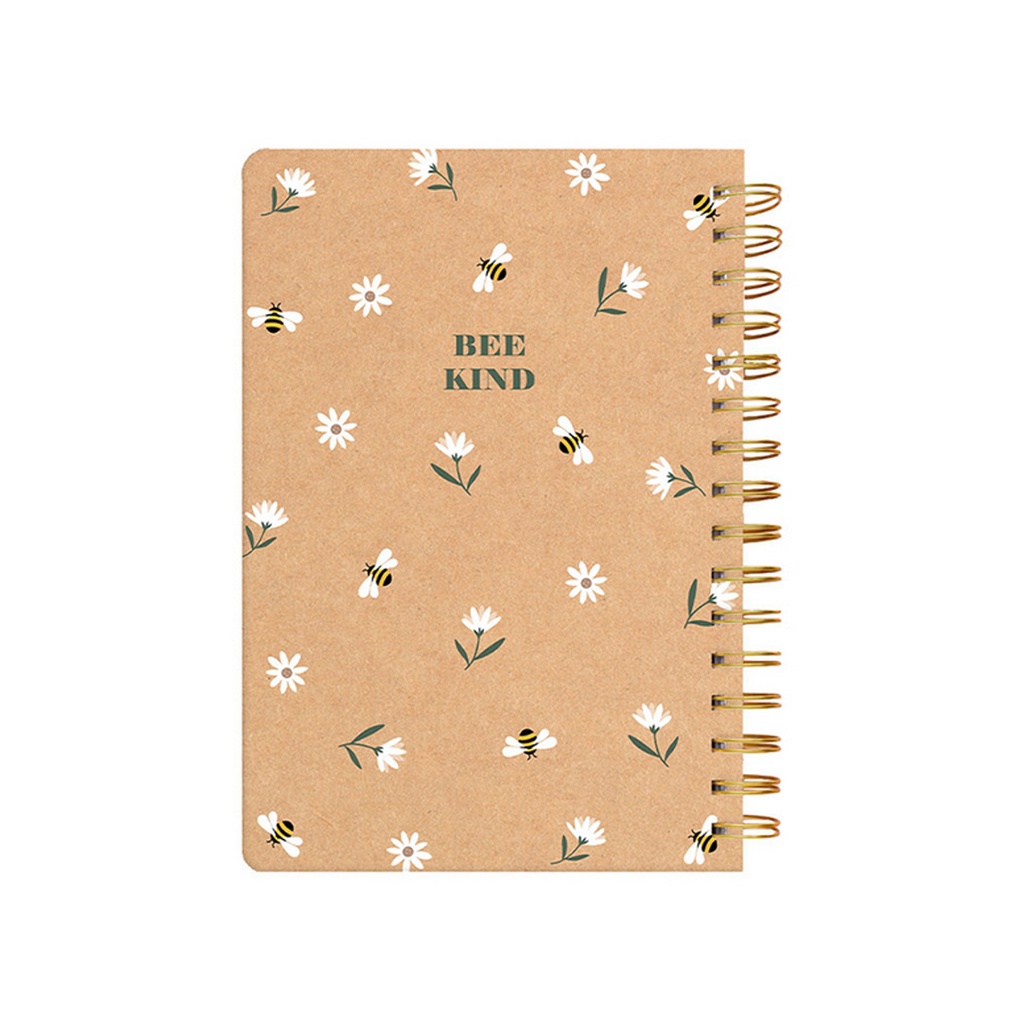 دفتر سری کلاسیک دات نوت مدل زنبور قهوه ای