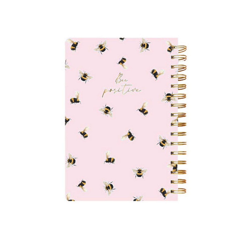 دفتر سری کلاسیک دات نوت مدل زنبور صورتی