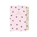 دفتر سری کلاسیک دات نوت مدل زنبور صورتی