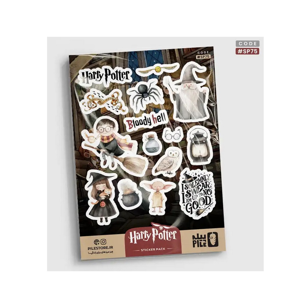 استیکر پیله استور M کد 75