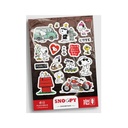 استیکر پیله استور M کد 73