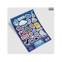 استیکر پیله استور M کد 78