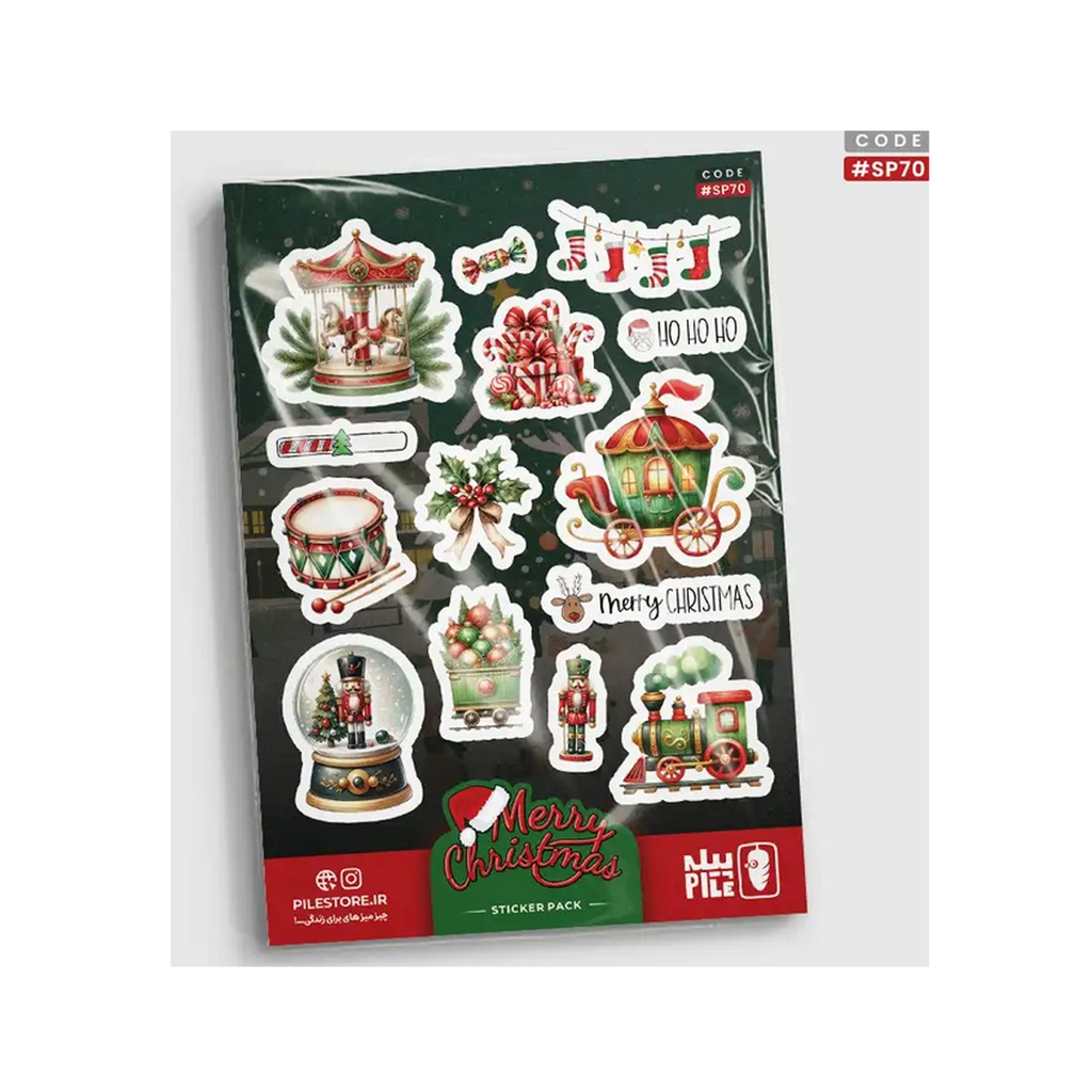 استیکر پیله استور M کد 70