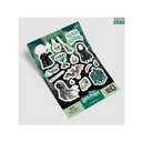 استیکر پیله استور M کد 76