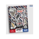 استیکر پیله استور M کد 56