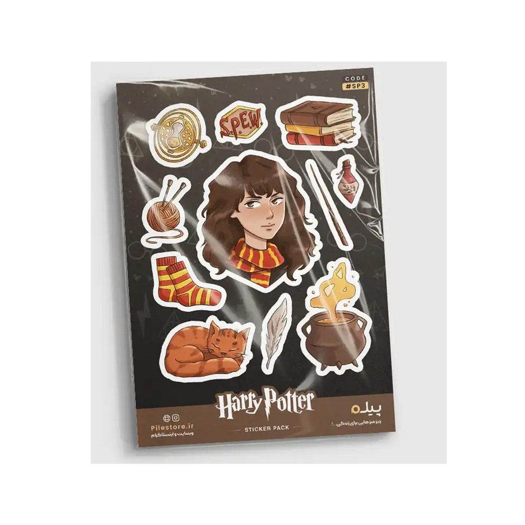 استیکر پیله استور M کد 3