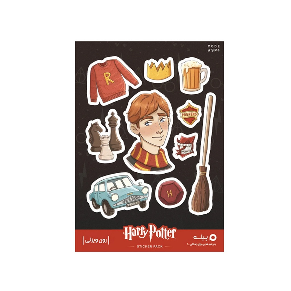 استیکر پیله استور M کد 4