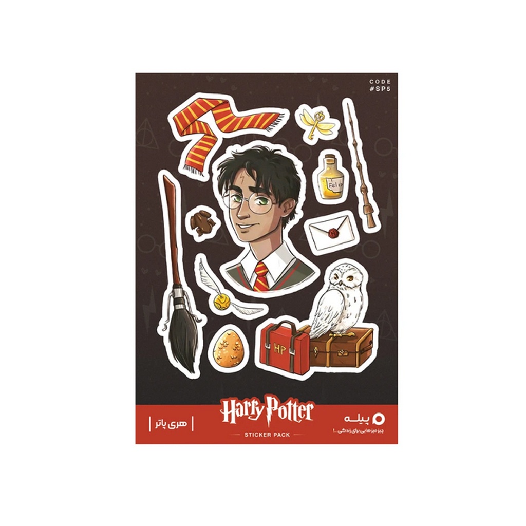 استیکر پیله استور M کد 5