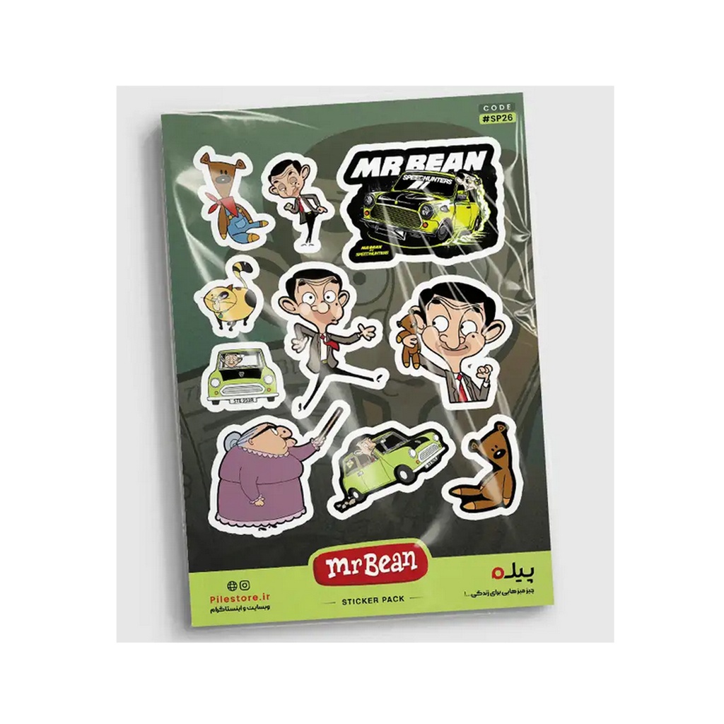 استیکر پیله استور M کد 26