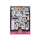 استیکر پیله استور M کد 28