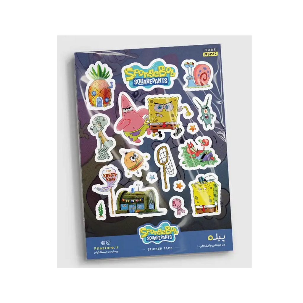 استیکر پیله استور M کد 32