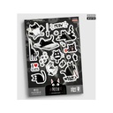 استیکر پیله استور M کد 35