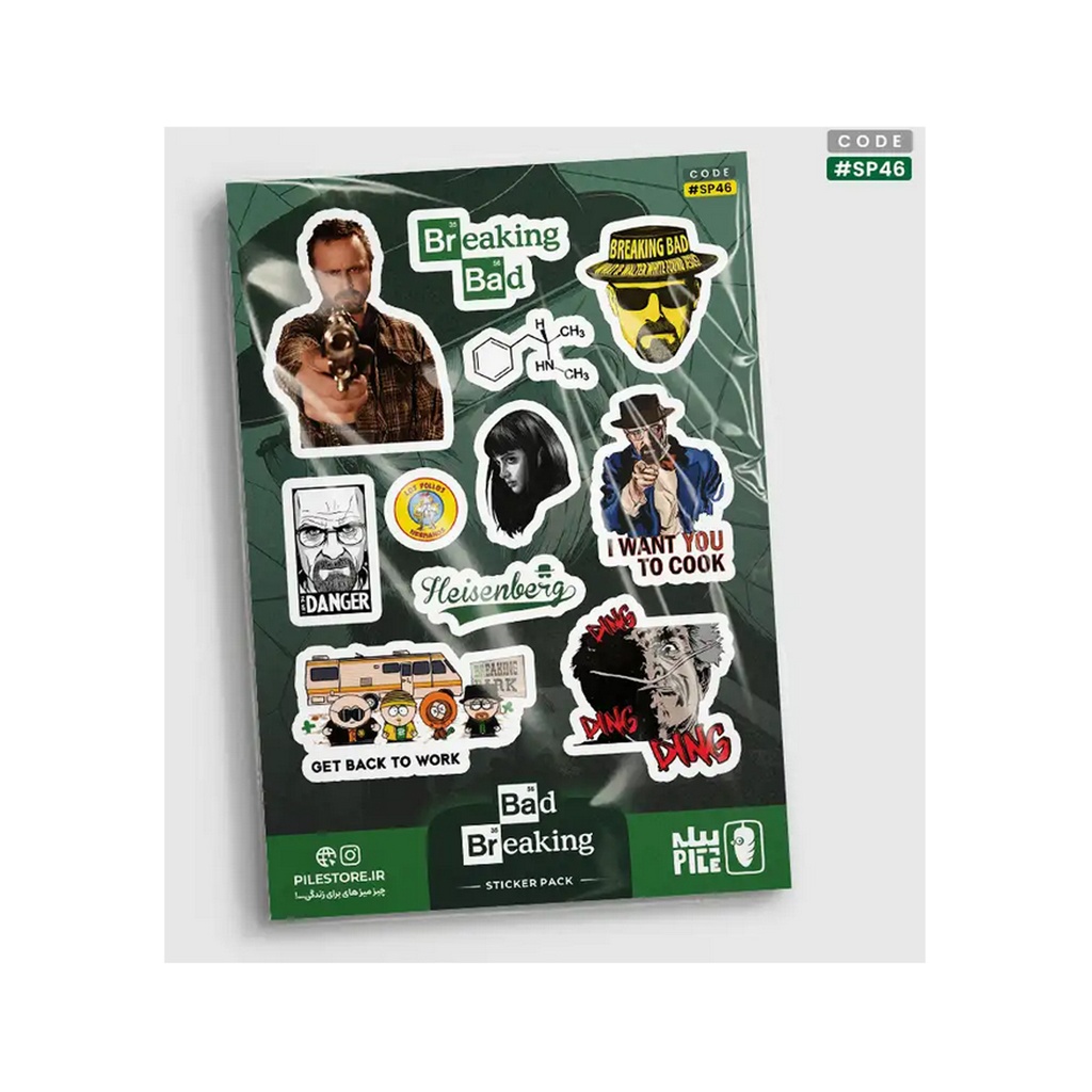 استیکر پیله استور M کد 46