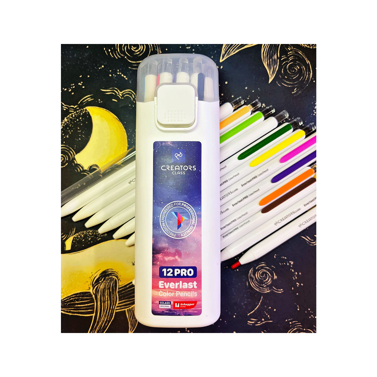 مداد رنگی اتودی 12 رنگ / سی کلاس