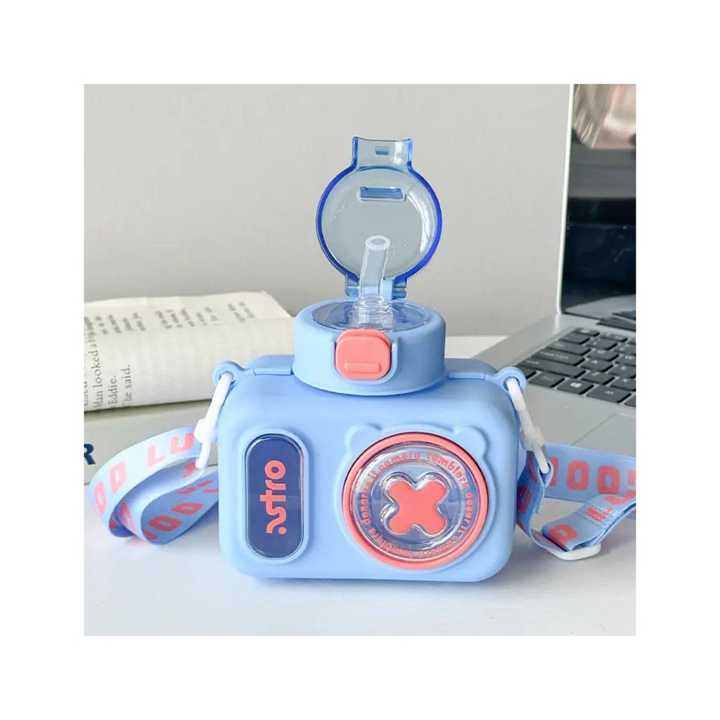 قمقمه فانتزی مستطیل خرسی رنگی