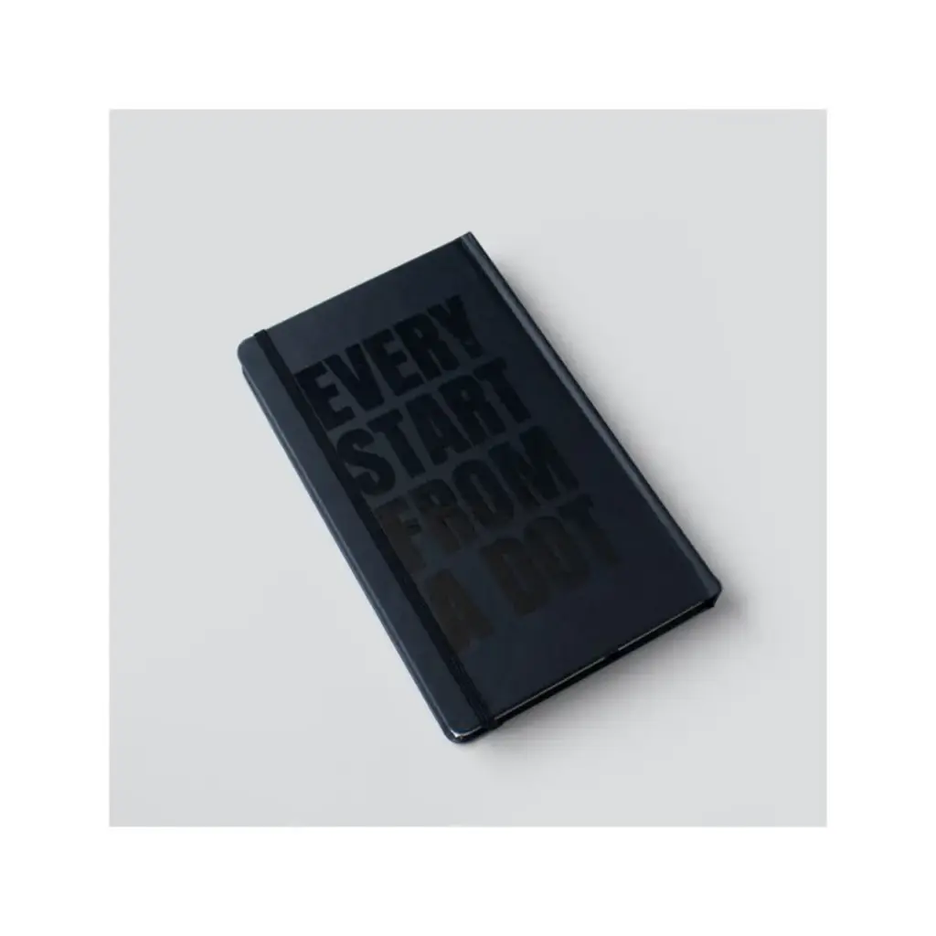 دفتر سری ساینس اروپایی طرح مشکی / دات نوت