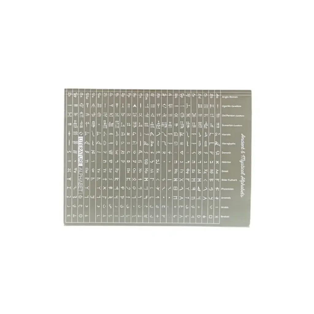 پوشه مقوایی طرح چند زبان / دات نوت