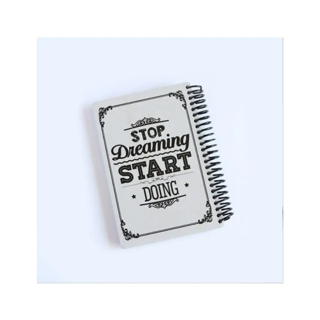 دفتر جلد طوسی Stop / دات نوت