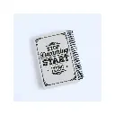 دفتر جلد طوسی Stop / دات نوت