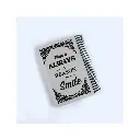 دفتر جلد طوسی Smile / دات نوت