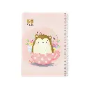 دفتر مشق 60 برگ نیکولند طرح جوجه تیغی حاشیه رنگی 