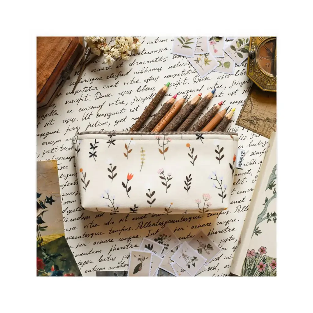 جامدادی اولگای طرح گلگلی / طوطی دیزاین