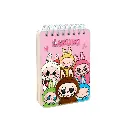 دفتر یادداشت لبوبو رنگ صورتی / طوطی دیزاین 