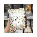 دفتر 100 برگ وزیری فلو گلگلی طرح 3 / پیل