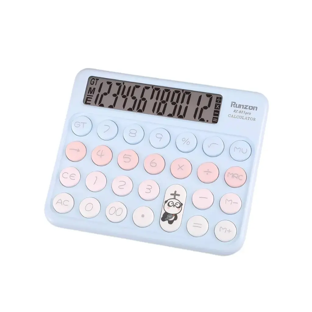 ماشین حساب فانتزی پینترستی مستطیل خرگوش