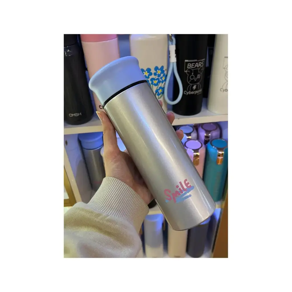 فلاسک نوشته دار درب رنگی