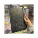 دفتر ژورنال خط دار صورت فلکی آبی دات نوت