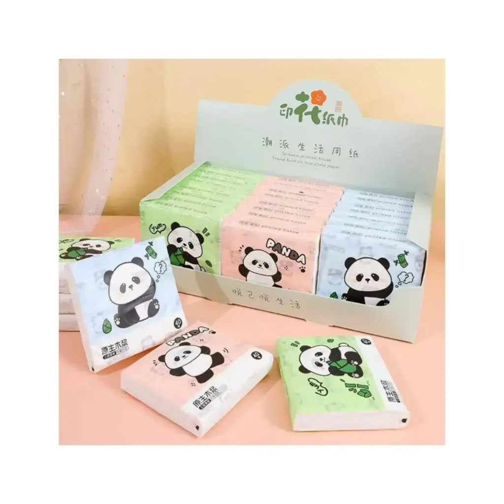 دستمال کاغذی پاندای خوشحال