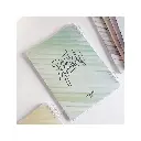 دفتر کلاسوری 60 برگ کریستالی سبز / سم