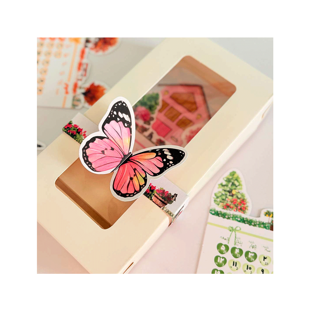 تقویم رومیزی 1405 زیره چوبی خانه رویایی / نیکولند