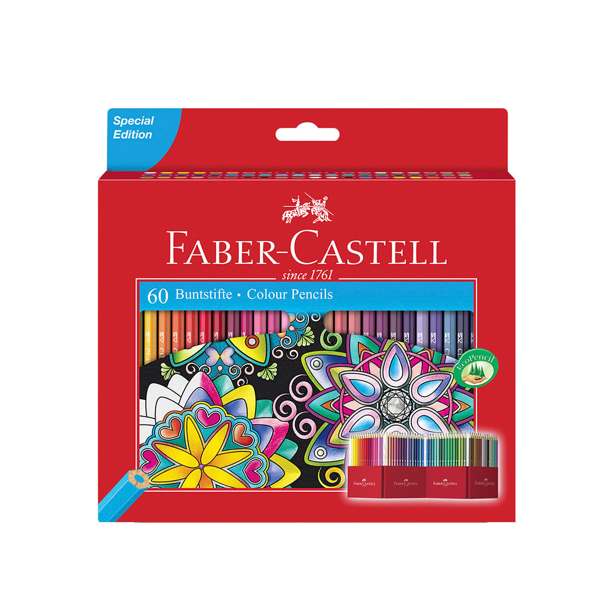 مداد رنگی 60 رنگ فابر کاستل Faber-Castell 111260